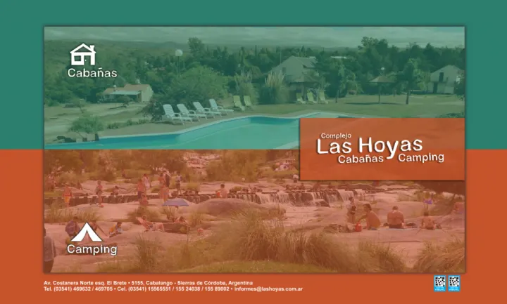 Captura del sitio web de Complejo Las Hoyas, desarrollado por GrupoNexus